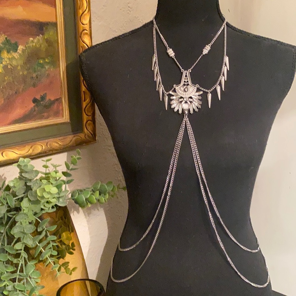 Bohemian body chain